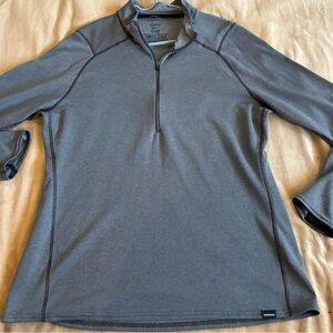 Patagonia Men's Long Sleeve Half-Zip Pullover - Heather Gray